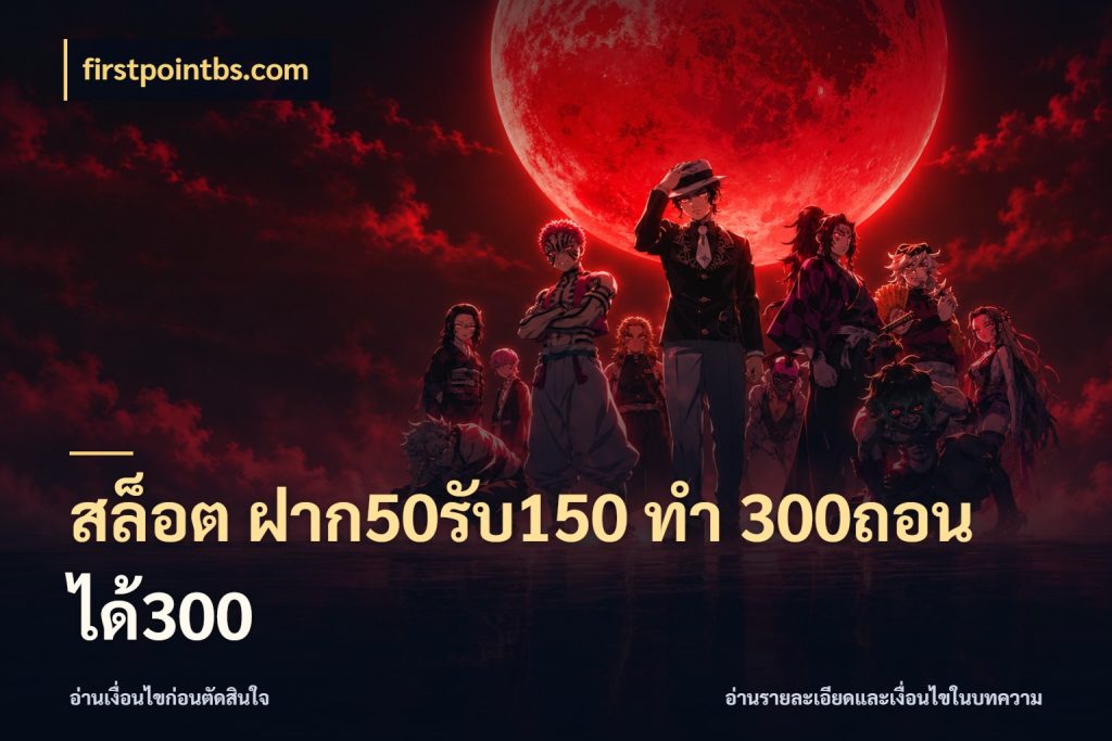 สล็อต ฝาก50รับ150 ทํา 300ถอนได้300 จุดเด่นของเครดิตที่คนชอบเกมอยากรู้ สไตล์ firstpointbs.com