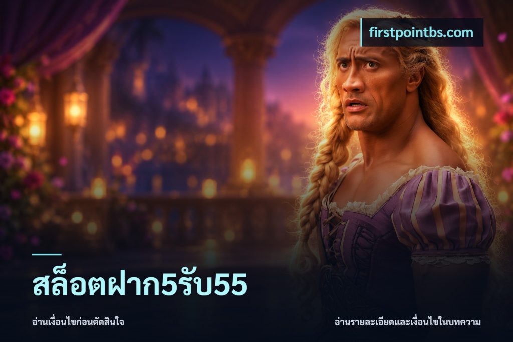 สล็อตฝาก5รับ55