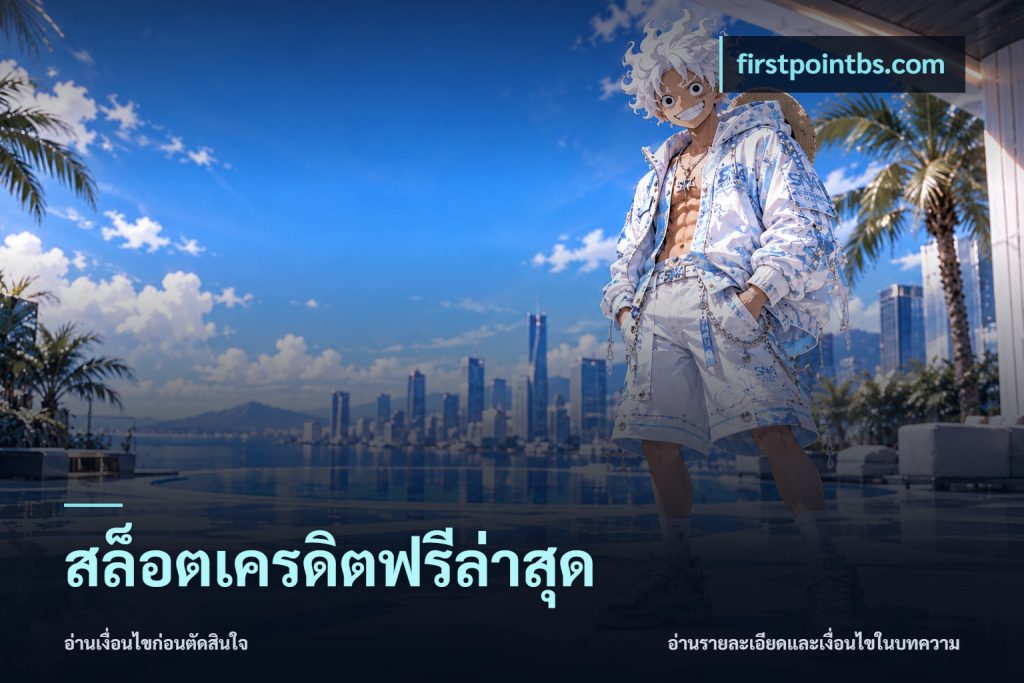 สล็อตเครดิตฟรีล่าสุด