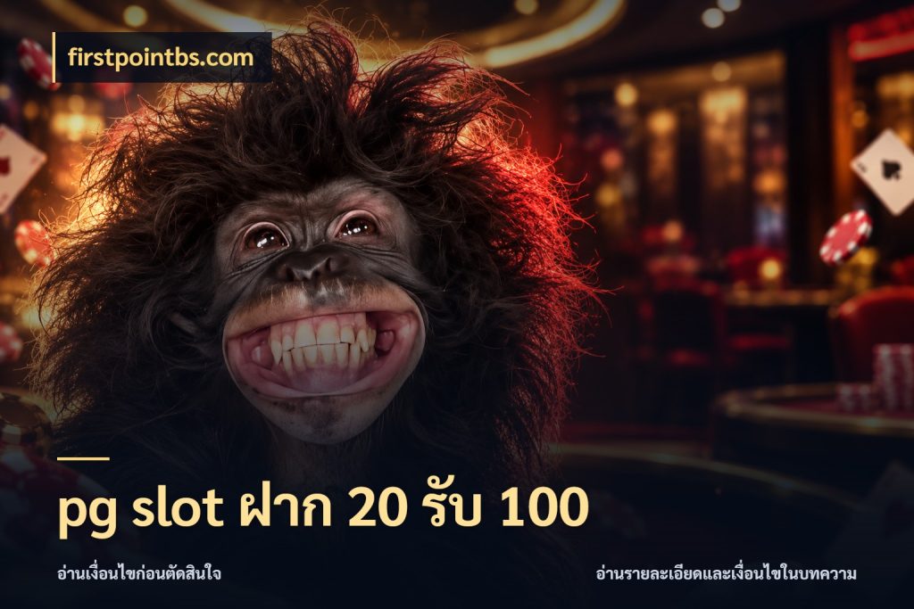 pg slot ฝาก 20 รับ 100 เครดิตกับรูปแบบโปรที่ตรงใจ ในมุม firstpointbs.com