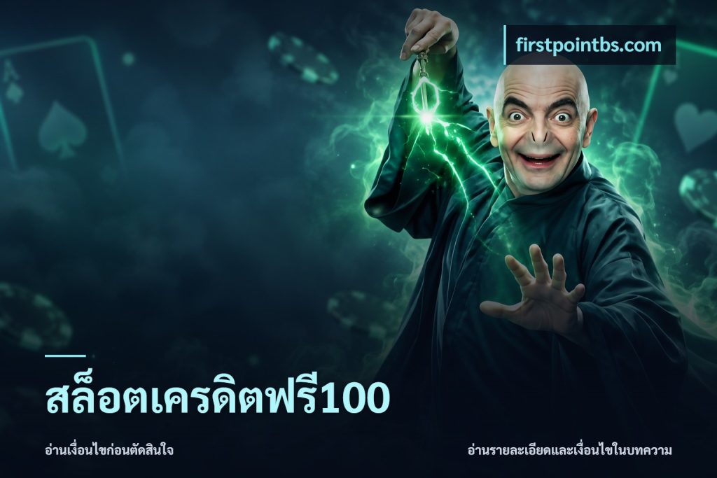 สล็อตเครดิตฟรี100