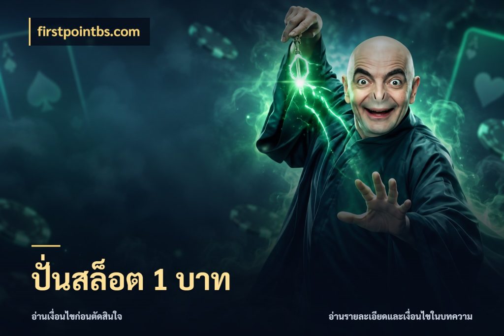 ปั่นสล็อต 1 บาท เกมที่ชอบในขอบเขตเงินของตัวเอง กับ firstpointbs.com