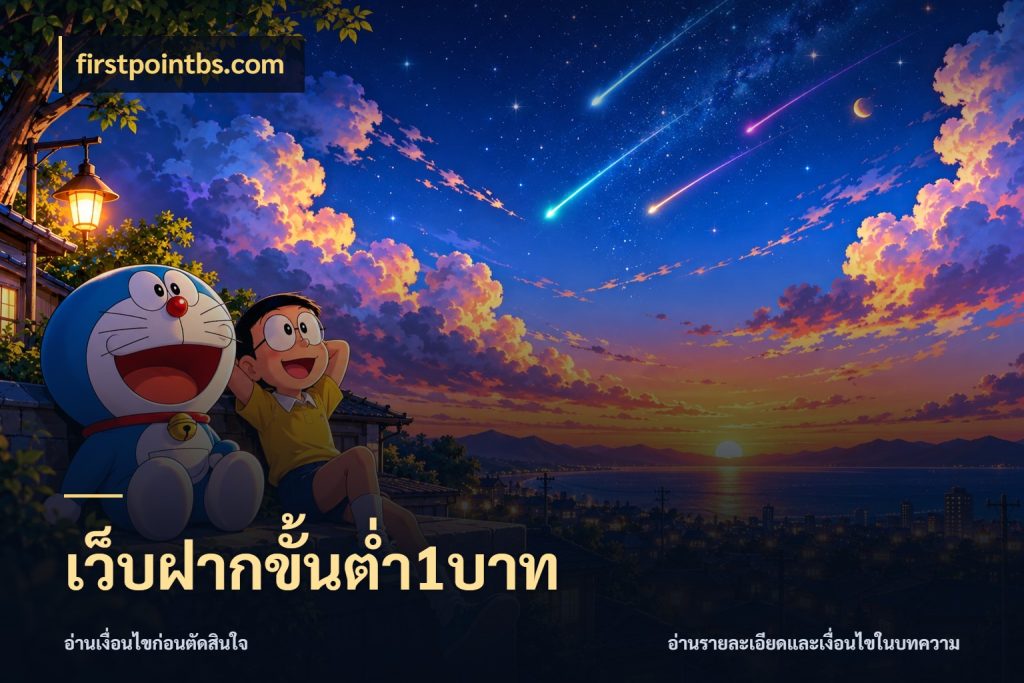 เว็บฝากขั้นต่ำ1บาท ยอดเริ่มต้นน่าจับตากับสิทธิ์ที่เกี่ยวข้อง ในมุม firstpointbs.com