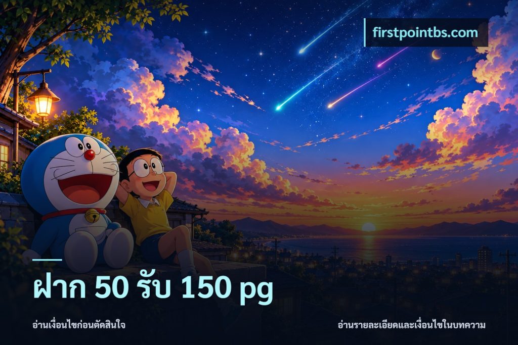 ฝาก 50 รับ 150 pg