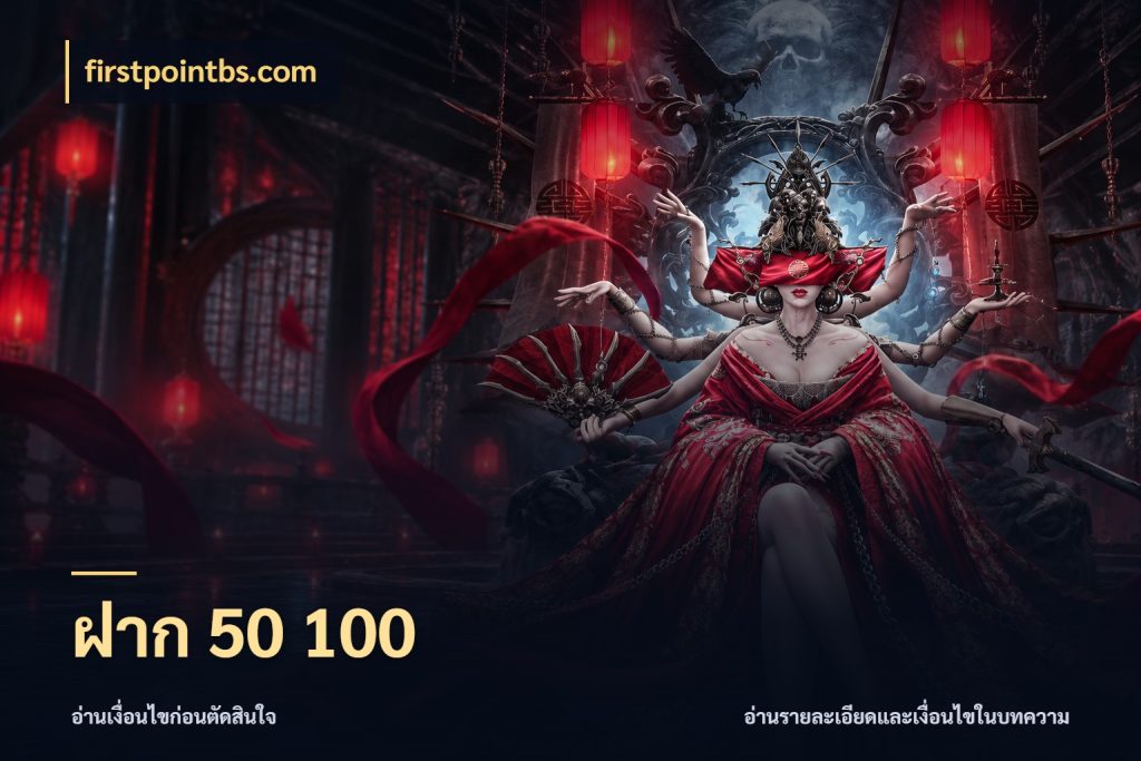 ฝาก 50 100 เงินตั้งต้นกับความสนุกที่คุณกำหนด ในมุม firstpointbs.com
