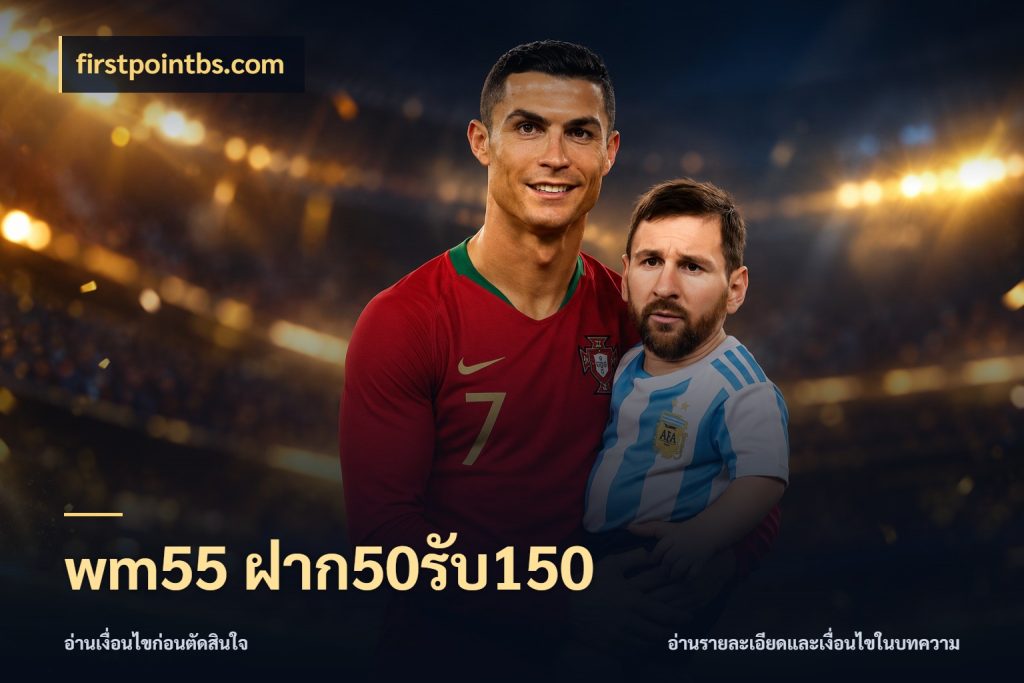 wm55 ฝาก50รับ150