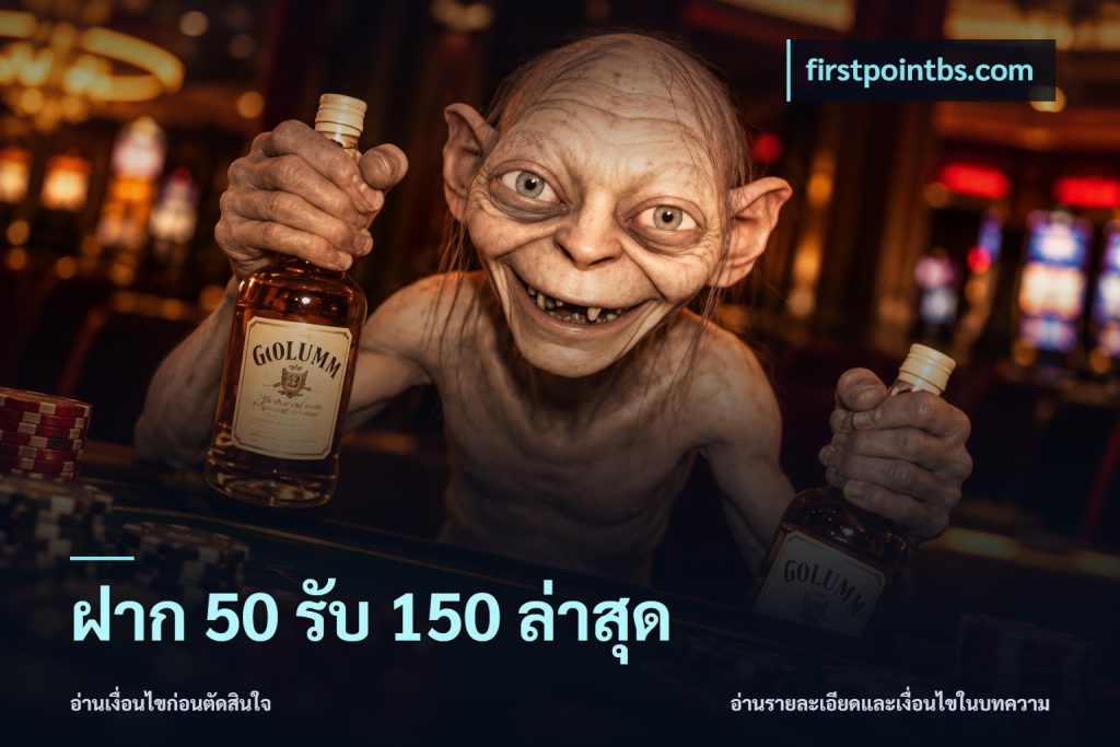 ฝาก 50 รับ 150 ล่าสุด