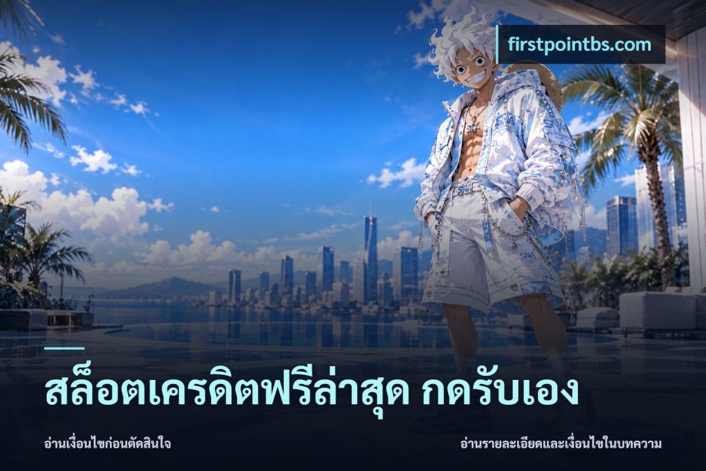 สล็อตเครดิตฟรีล่าสุด กดรับเอง