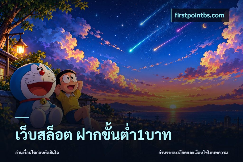 เว็บสล็อต ฝากขั้นต่ำ1บาท