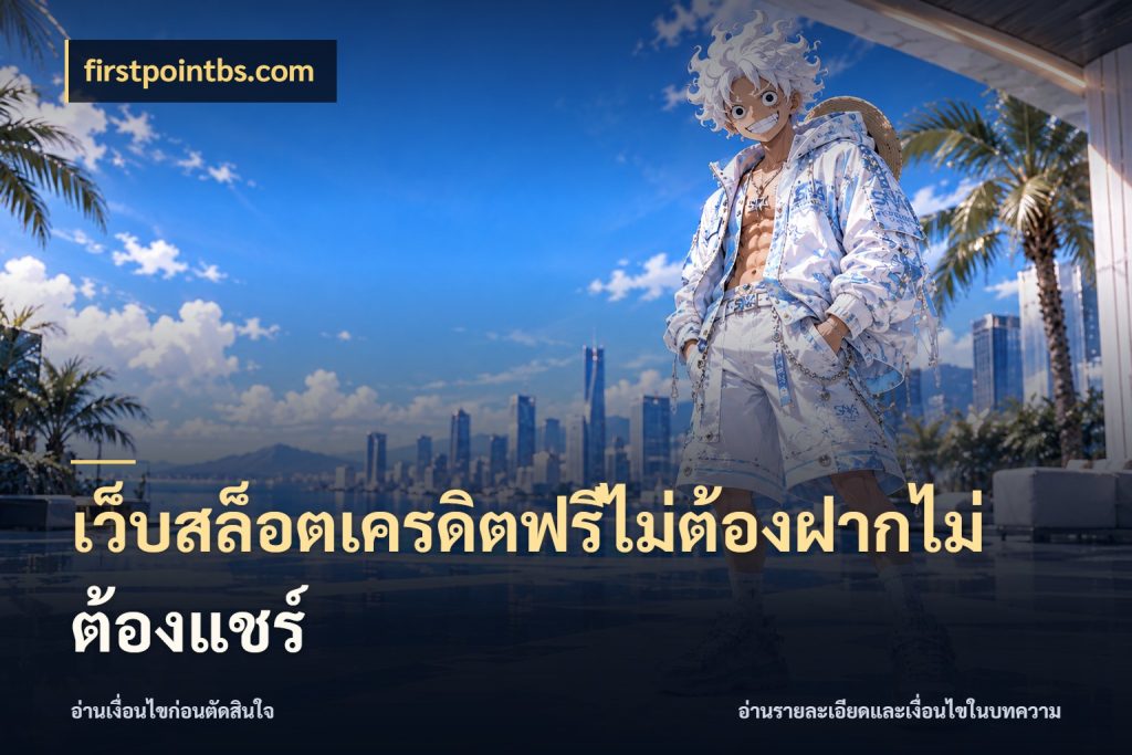 เว็บสล็อตเครดิตฟรีไม่ต้องฝากไม่ต้องแชร์ firstpointbs.com รู้จักยอดและขอบเขตของเครดิตฟรี