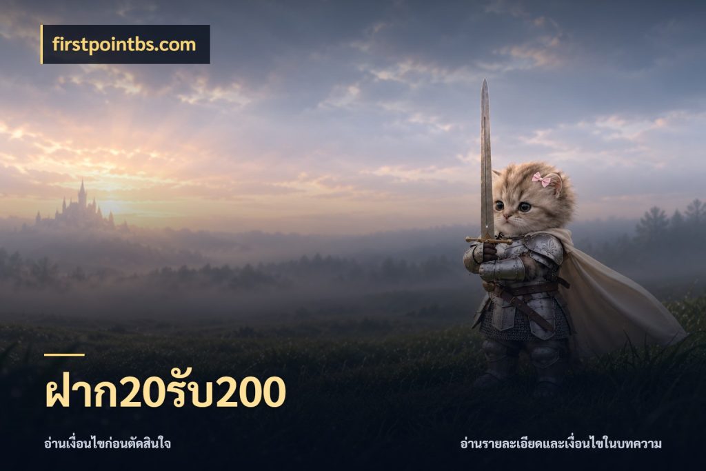 ฝาก20รับ200