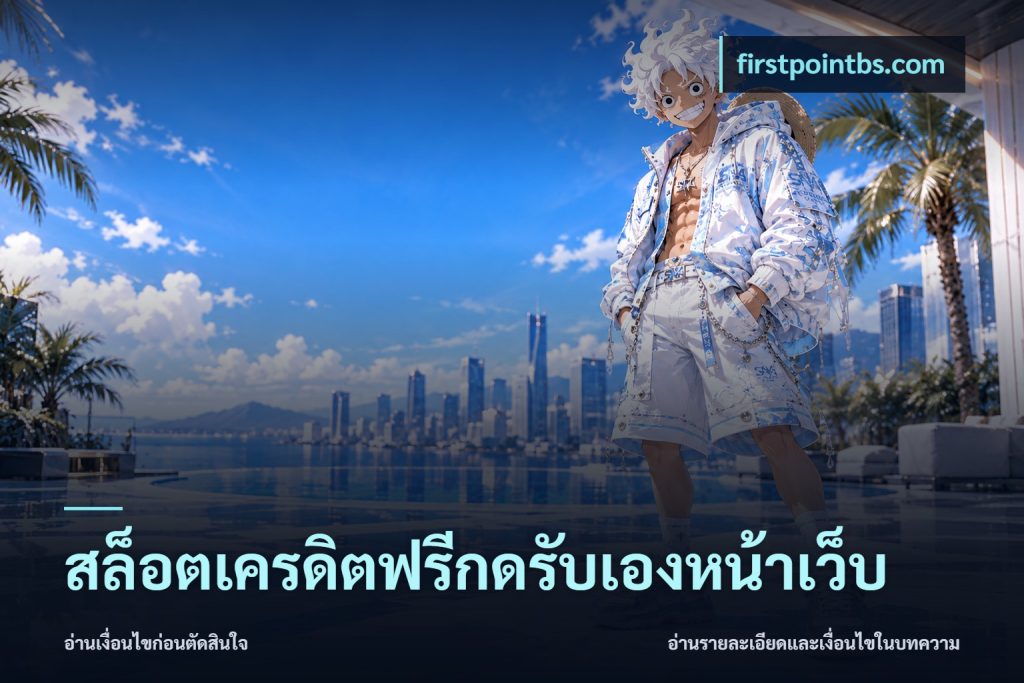 สล็อตเครดิตฟรีกดรับเองหน้าเว็บ