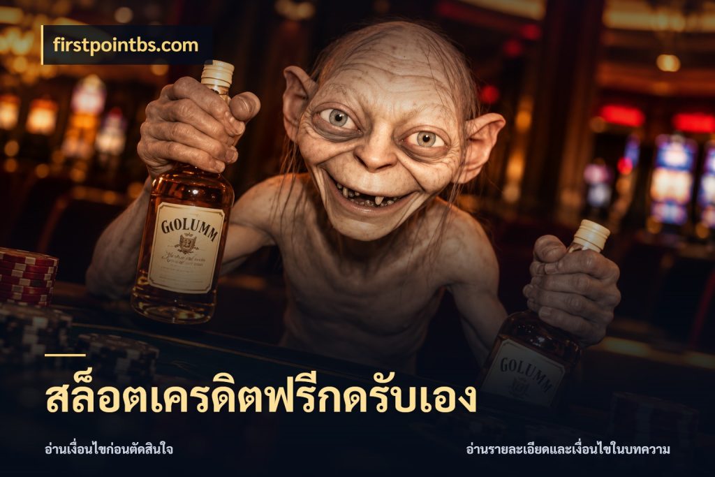 สล็อตเครดิตฟรีกดรับเอง