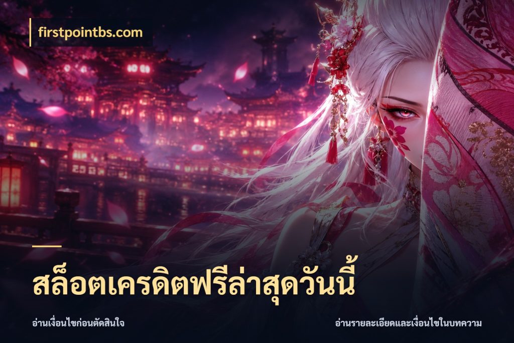 สล็อตเครดิตฟรีล่าสุดวันนี้ firstpointbs.com สายโบนัสเลือกมุมเครดิตให้ตรงสไตล์