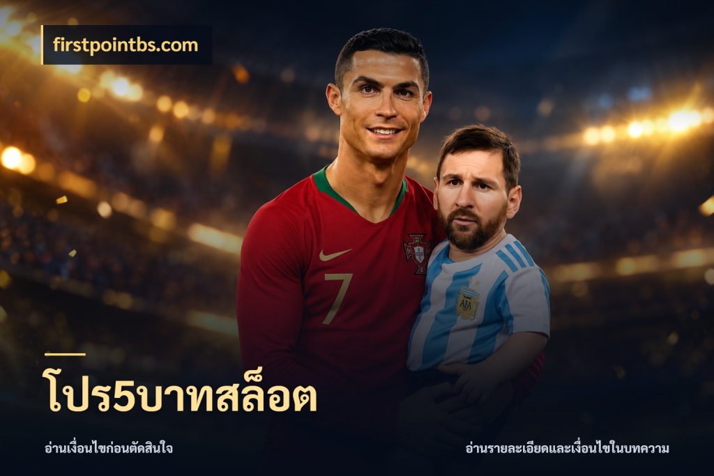 โปร5บาทสล็อต เกมที่ชอบในขอบเขตเงินของตัวเอง กับ firstpointbs.com