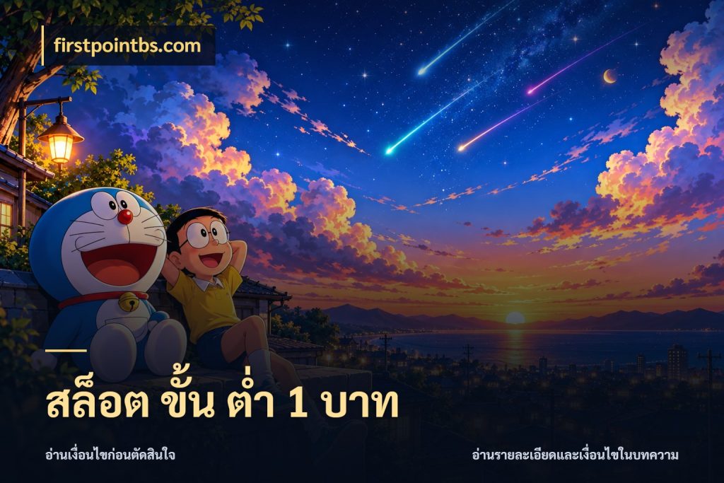 สล็อต ขั้น ต่ํา 1 บาท ทุนเบาก็มีสีสันในจังหวะของคุณ สไตล์ firstpointbs.com