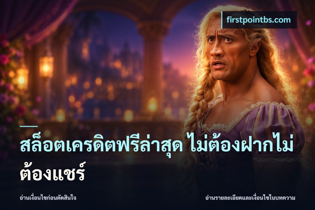 สล็อตเครดิตฟรีล่าสุด ไม่ต้องฝากไม่ต้องแชร์