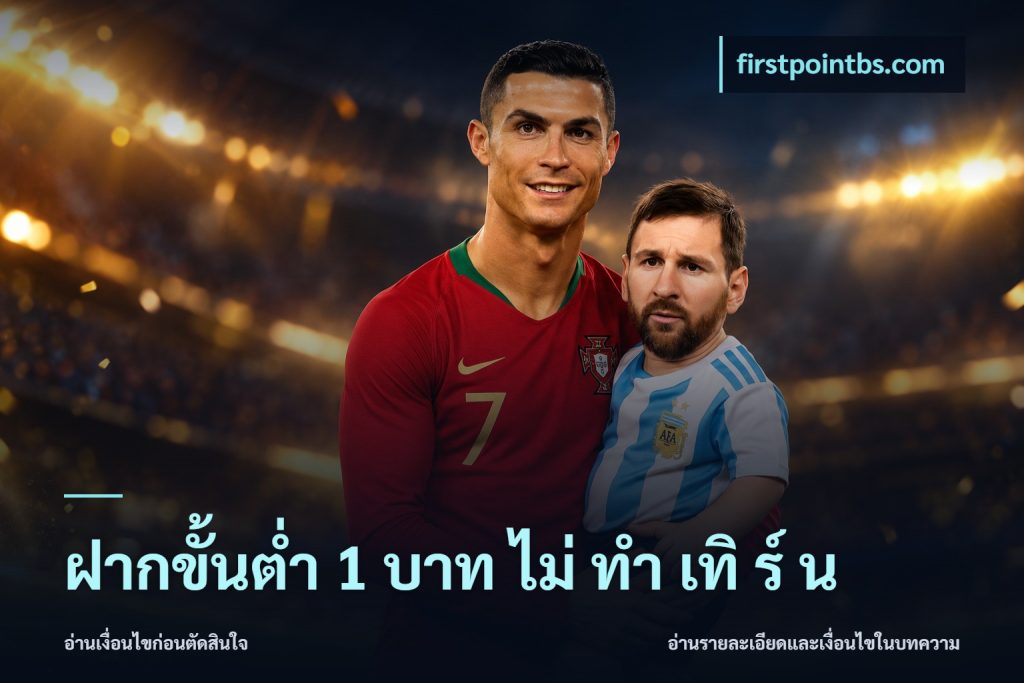 ฝากขั้นต่ำ 1 บาท ไม่ ทำ เทิ ร์ น