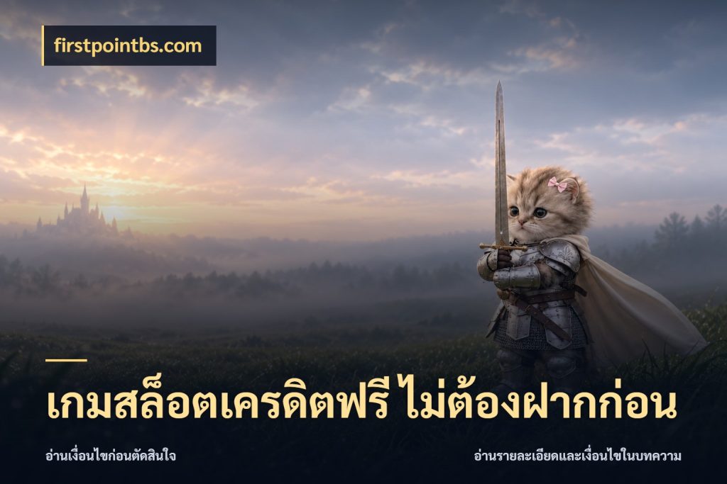 เกมสล็อตเครดิตฟรี ไม่ต้องฝากก่อน firstpointbs.com ชนิดเครดิตกับสิทธิ์ที่คุณอยากรู้