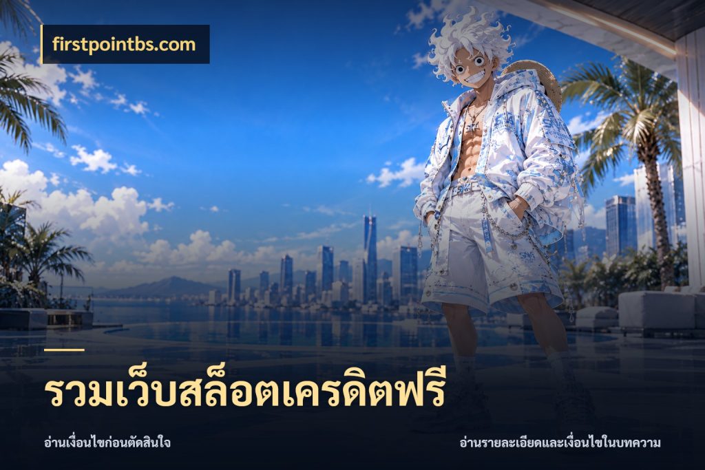 รวมเว็บสล็อตเครดิตฟรี เปิดประเด็นเครดิตฟรีสำหรับคนชอบลุ้น สไตล์ firstpointbs.com