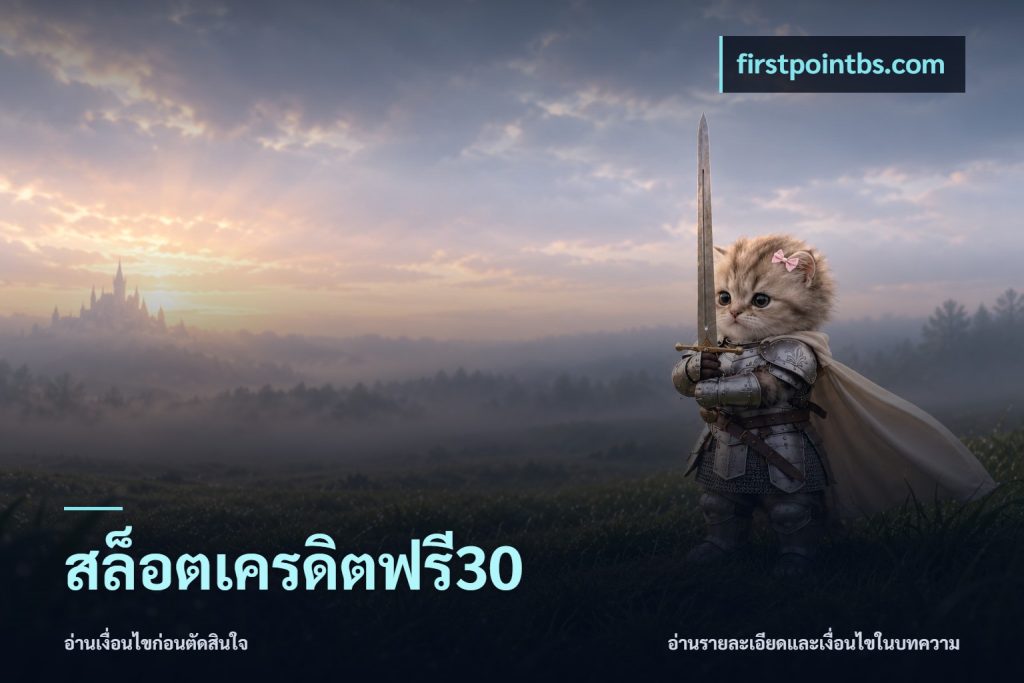 สล็อตเครดิตฟรี30