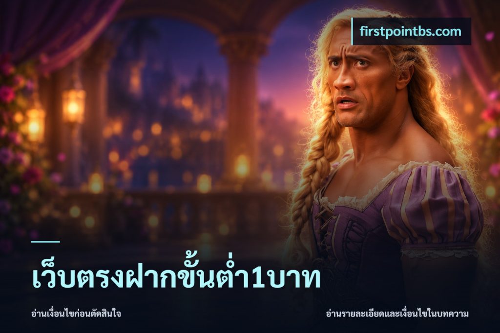 เว็บตรงฝากขั้นต่ำ1บาท