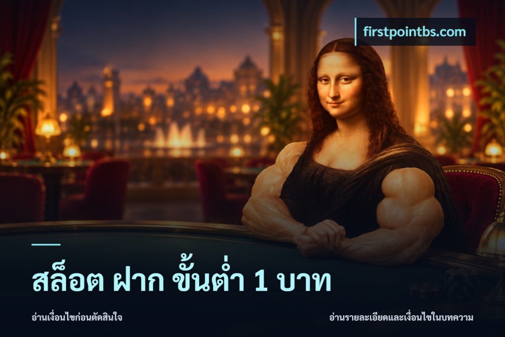 สล็อต ฝาก ขั้นต่ำ 1 บาท