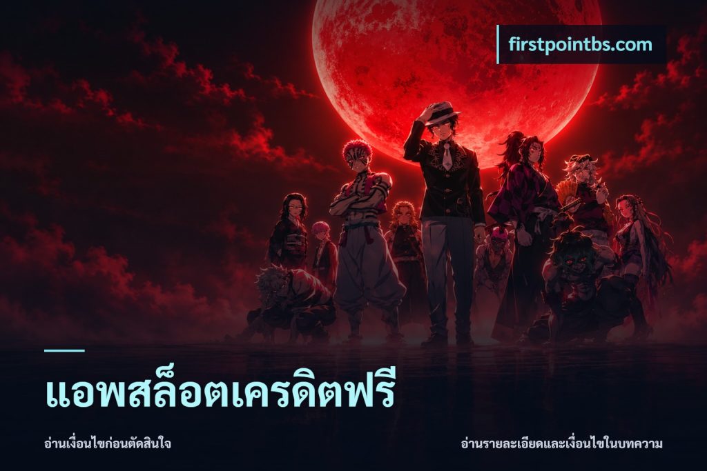 แอพสล็อตเครดิตฟรี
