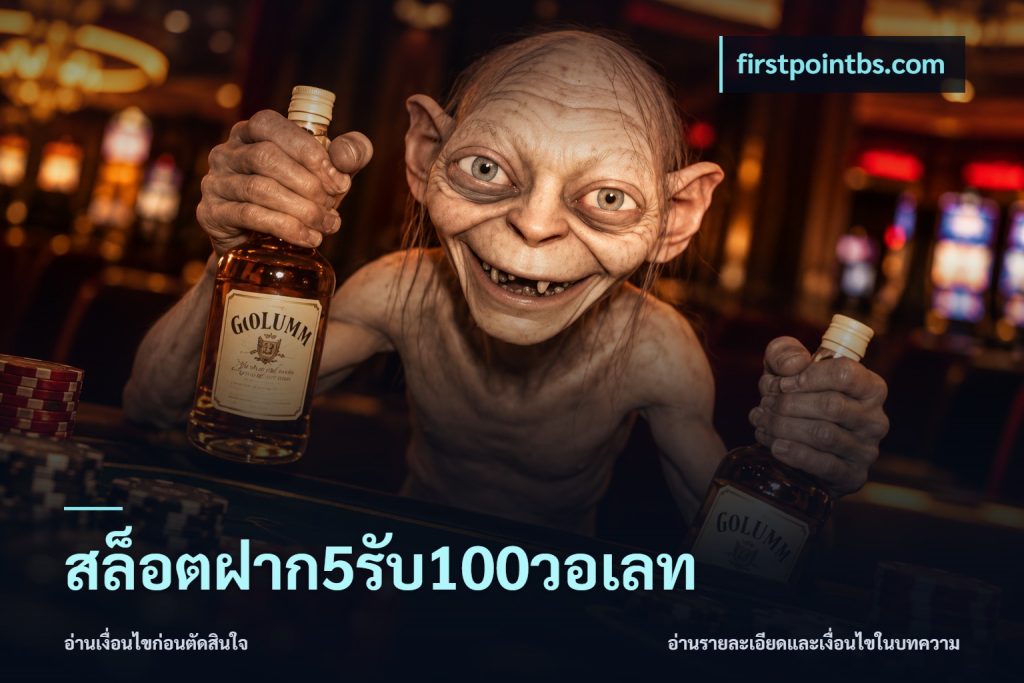 สล็อตฝาก5รับ100วอเลท