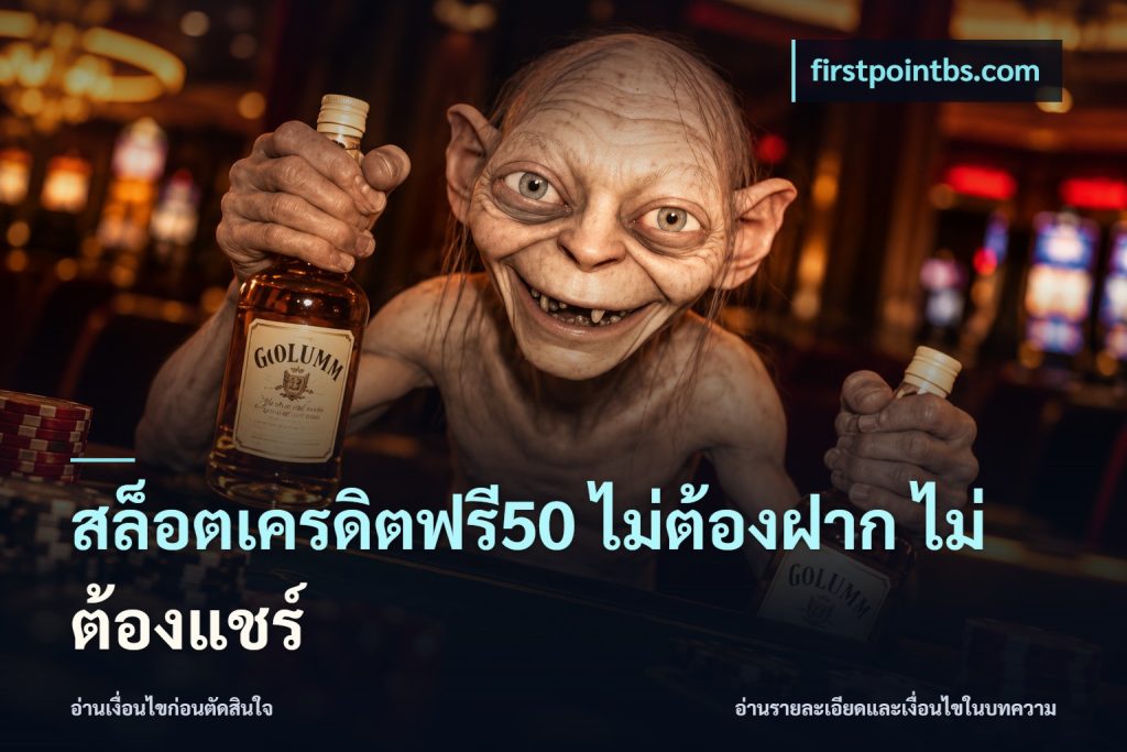สล็อตเครดิตฟรี50 ไม่ต้องฝาก ไม่ต้องแชร์