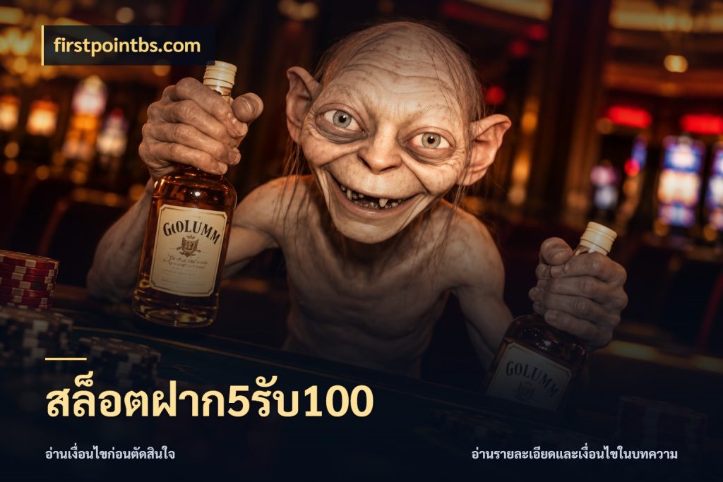 สล็อตฝาก5รับ100 firstpointbs.com โปรกับเกมที่ชอบเลือกให้ตรงสไตล์