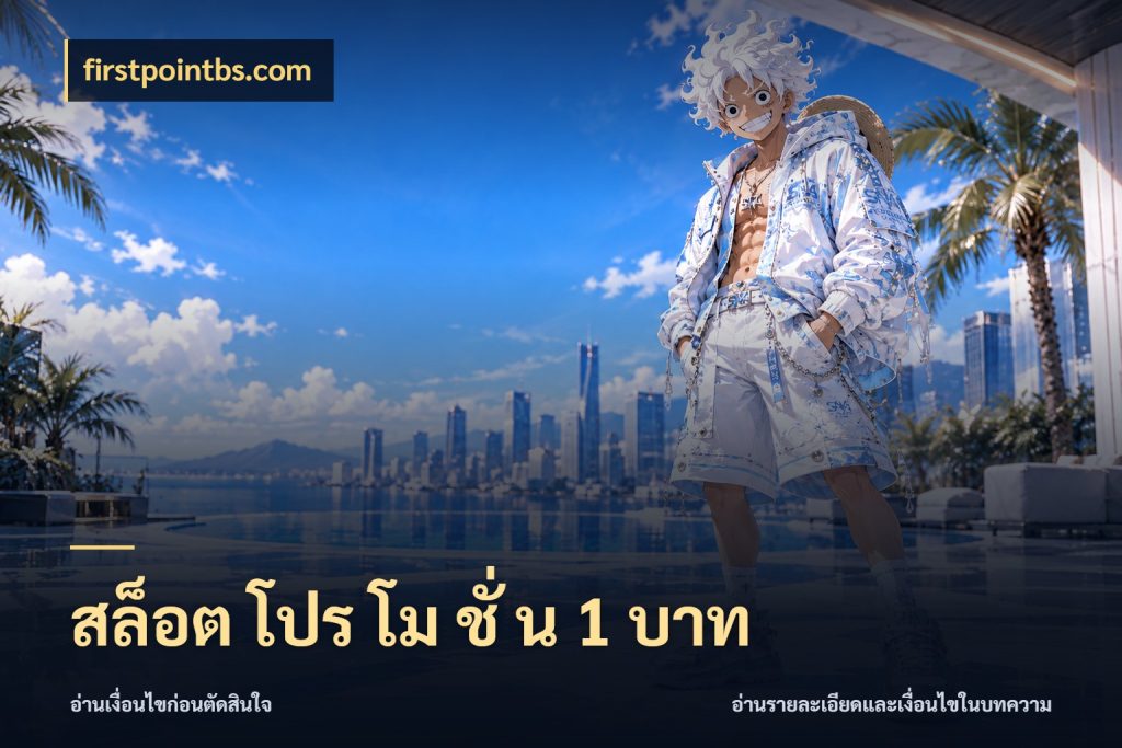 สล็อต โปร โม ชั่ น 1 บาท จำนวนเริ่มต้นกับสไตล์เกมที่ชอบ สไตล์ firstpointbs.com