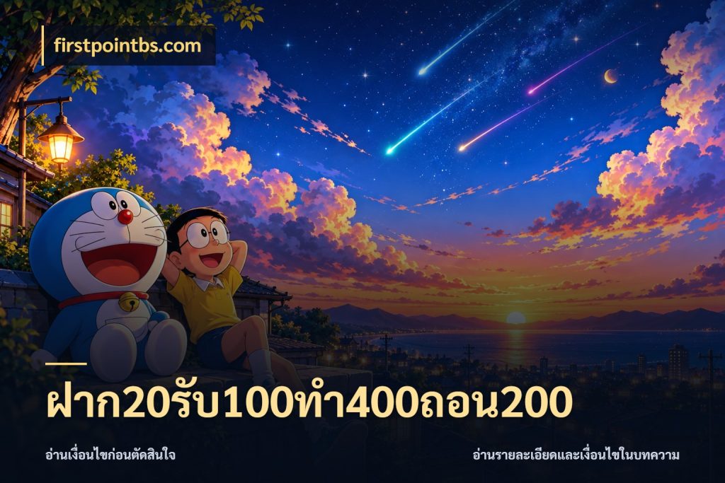 ฝาก20รับ100ทํา400ถอน200 สนุกกับตัวเลือกโปรในสไตล์ของคุณ ในมุม firstpointbs.com
