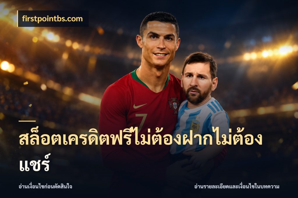 สล็อตเครดิตฟรีไม่ต้องฝากไม่ต้องแชร์ เครดิตฟรีในมุมที่สายโบนัสสนใจ กับ firstpointbs.com