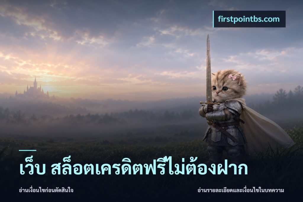 เว็บ สล็อตเครดิตฟรีไม่ต้องฝาก