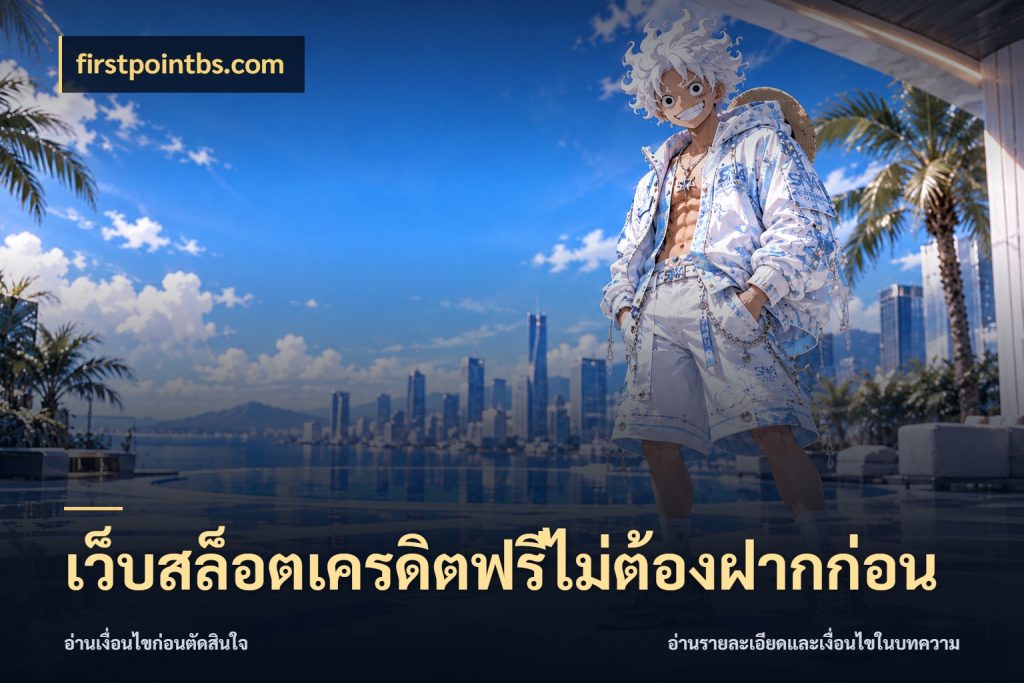 เว็บสล็อตเครดิตฟรีไม่ต้องฝากก่อน เครดิตแต่ละรูปแบบมีมุมไหนให้ดู กับ firstpointbs.com