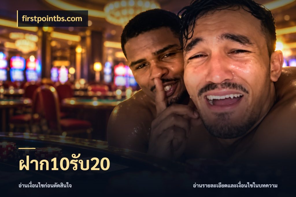 ฝาก10รับ20 โปรกับเกมที่ชอบเลือกให้ตรงสไตล์ กับ firstpointbs.com