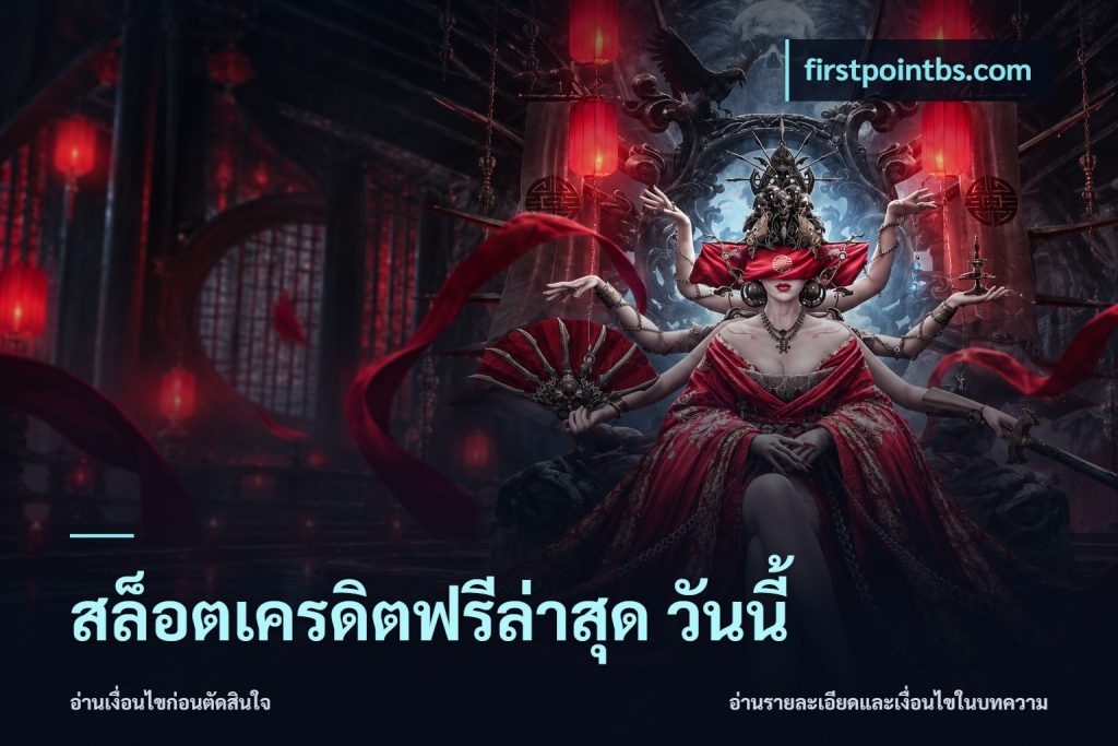 สล็อตเครดิตฟรีล่าสุด วันนี้