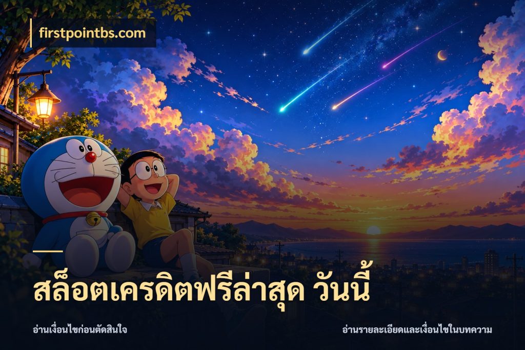 สล็อตเครดิตฟรีล่าสุด วันนี้ firstpointbs.com เครดิตฟรีกับจังหวะลุ้นที่คุณเลือก