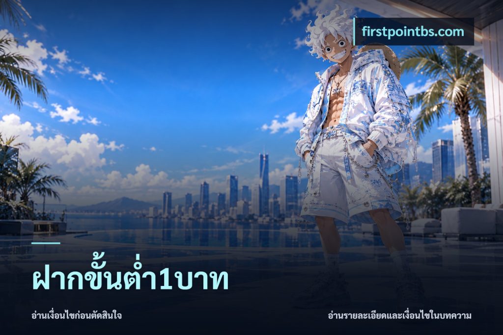 ฝากขั้นต่ำ1บาท