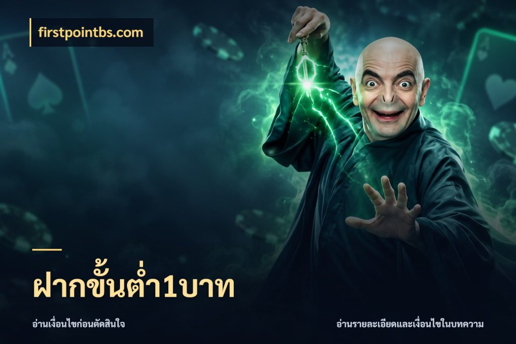 ฝากขั้นต่ำ1บาท ยอดเริ่มต้นน่าจับตากับสิทธิ์ที่เกี่ยวข้อง กับ firstpointbs.com