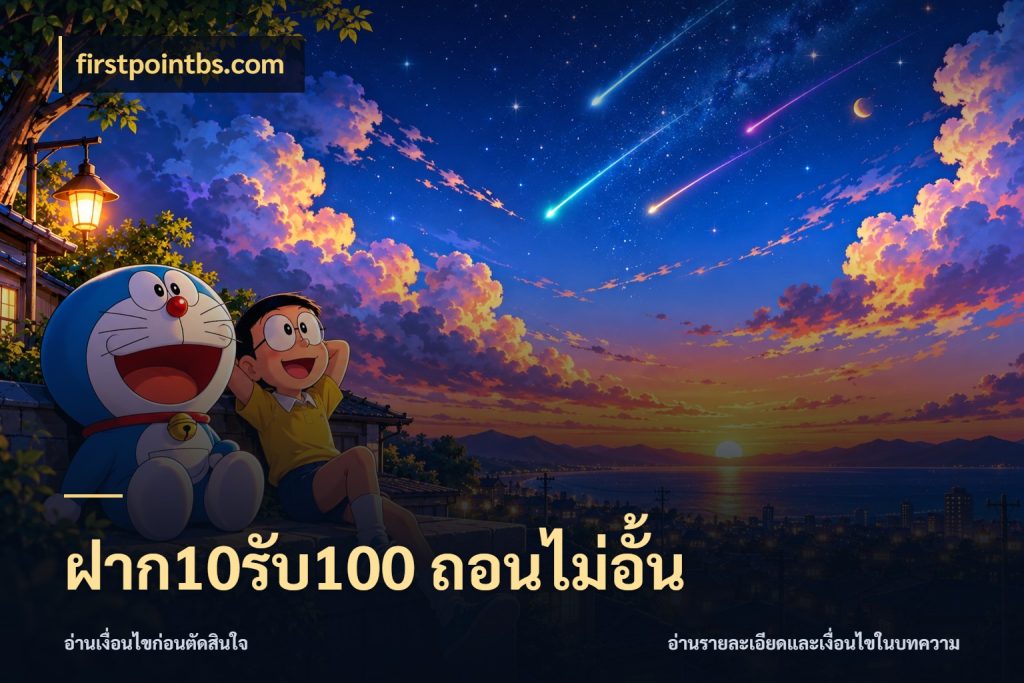 ฝาก10รับ100 ถอนไม่อั้น จุดเด่นของเครดิตที่คนชอบเกมอยากรู้ สไตล์ firstpointbs.com