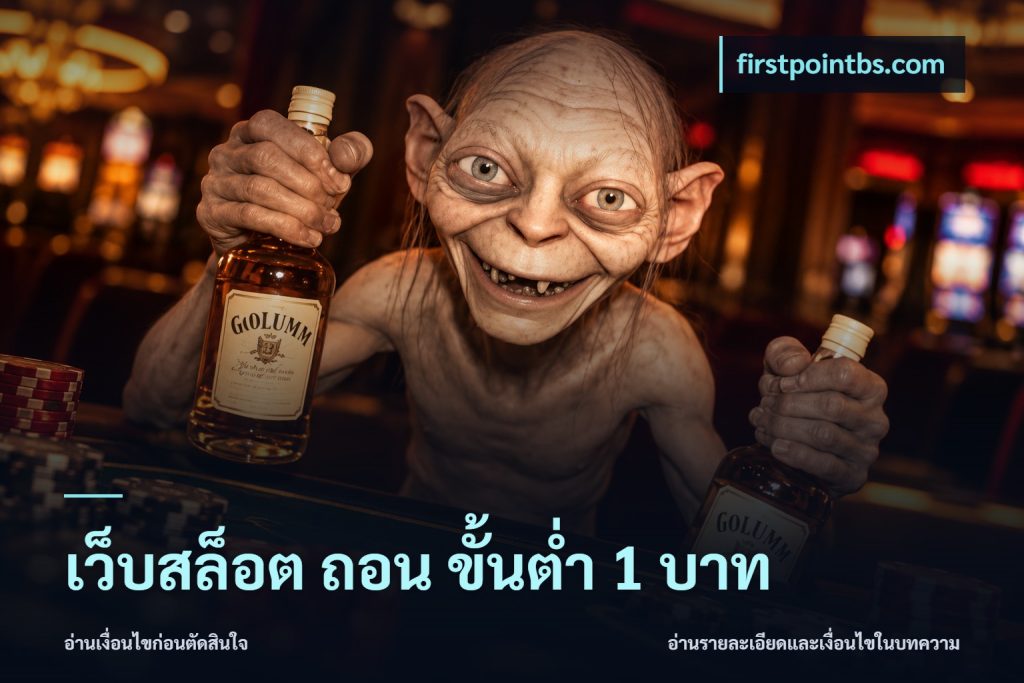 เว็บสล็อต ถอน ขั้นต่ำ 1 บาท
