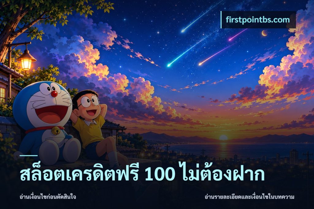สล็อตเครดิตฟรี 100 ไม่ต้องฝาก