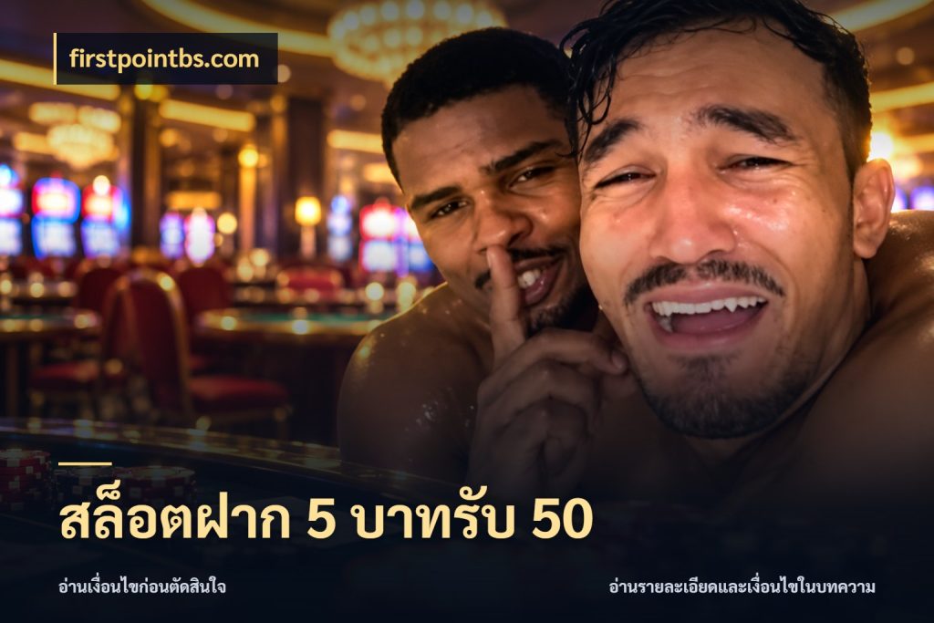 สล็อตฝาก 5 บาทรับ 50 firstpointbs.com โปรกับเกมที่ชอบเลือกให้ตรงสไตล์
