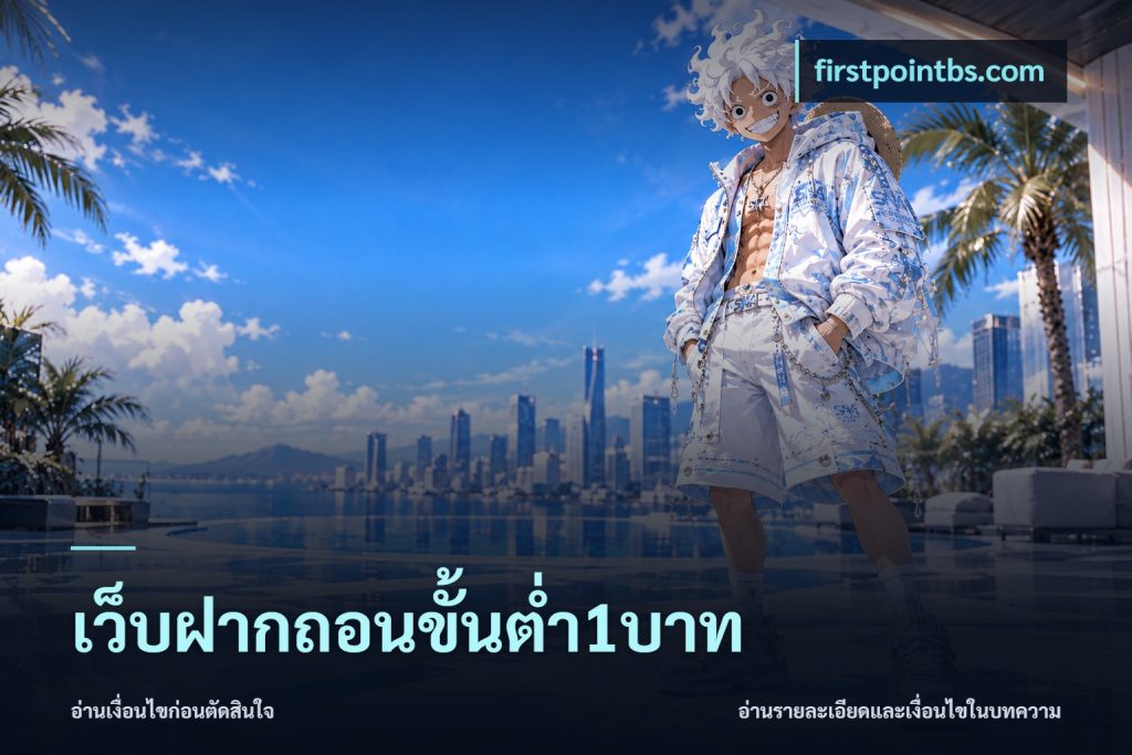 เว็บฝากถอนขั้นต่ำ1บาท