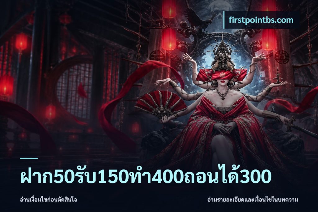 ฝาก50รับ150ทํา400ถอนได้300