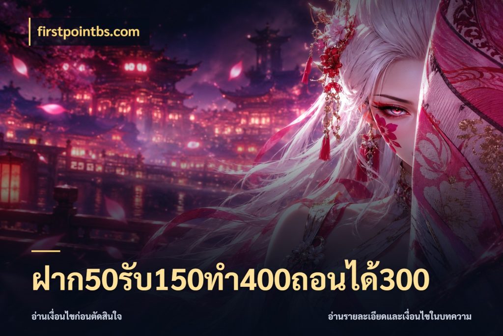 ฝาก50รับ150ทํา400ถอนได้300 สายโบนัสเลือกจังหวะสนุกได้อย่างไร สไตล์ firstpointbs.com