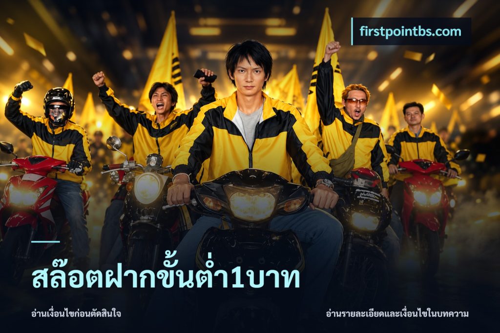 สล๊อตฝากขั้นต่ำ1บาท