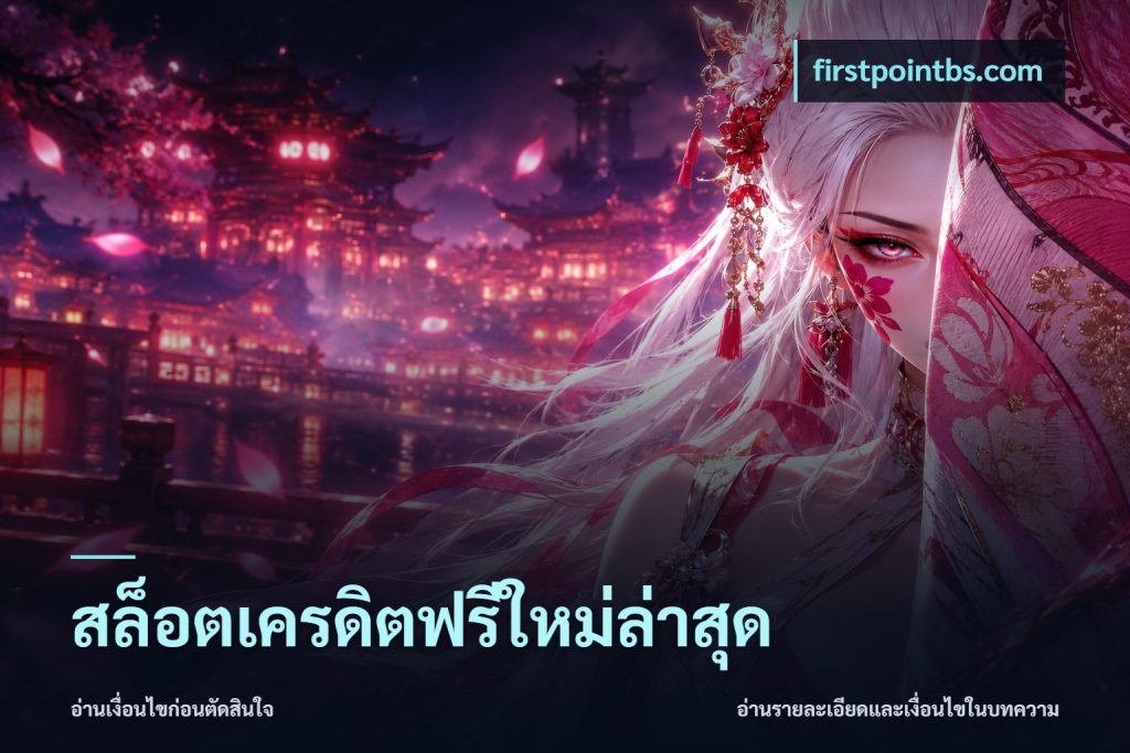 สล็อตเครดิตฟรีใหม่ล่าสุด